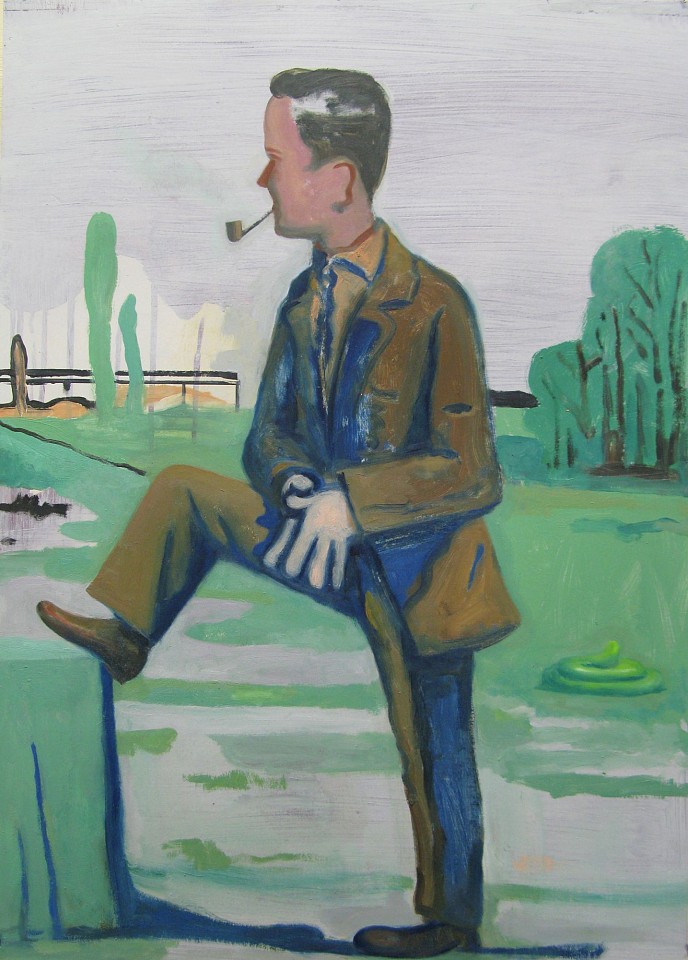 Stephanus Heidacker, Stand Well, 2010
oil on paper, 27.5" x 19.5" unframed
STEPH-336
Price Upon Request