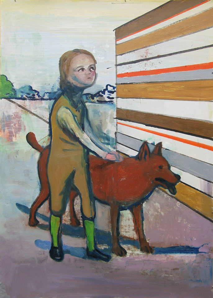 Stephanus Heidacker, Boy and Dog, 2012
oil on paper, 27.5" x 19.5" unframed
STEPH-339
Price Upon Request
