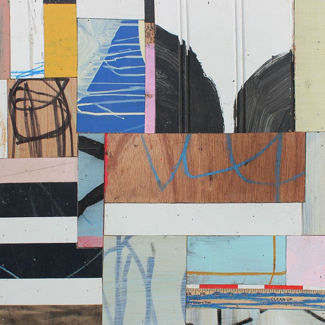 Organized Abstraction — a Group Show featuring Seven Artists - Installation View