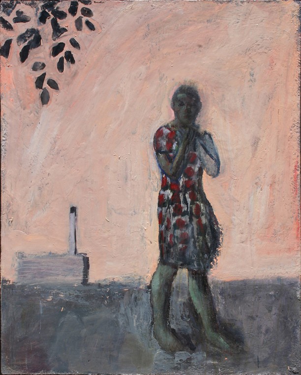 Chuck Bowdish 1959-2022, Red and White Dress, 2012
oil on linen, 50"x 40",56.5"x 45.5" framed
CB 333
Price Upon Request
