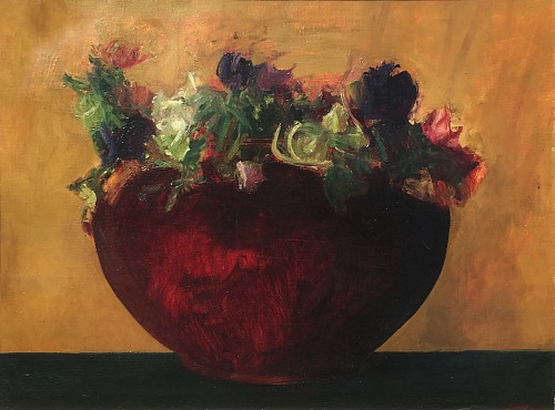 Pot of Anemones, 1986