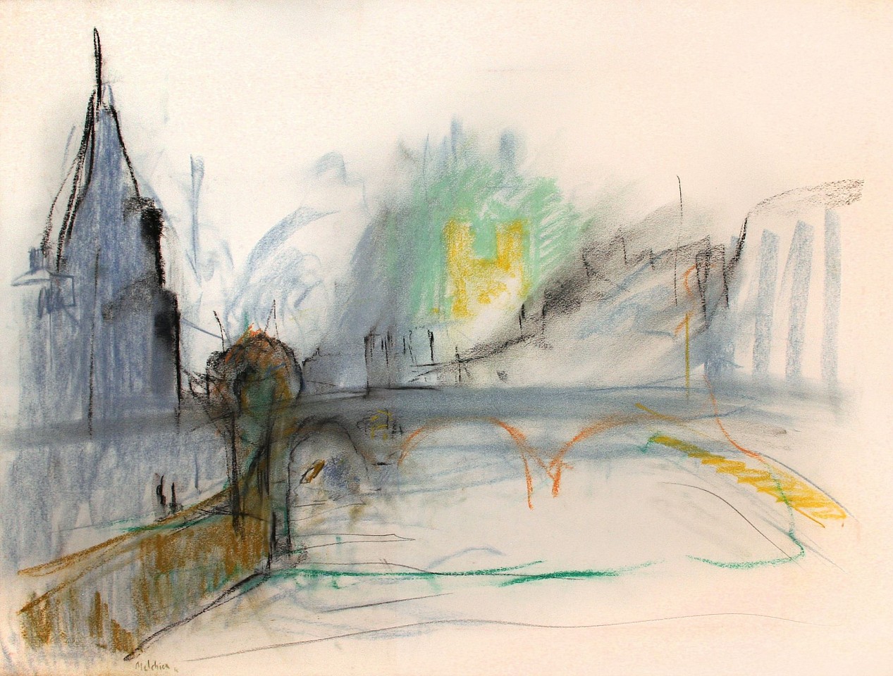 Isabelle Melchior, Paris, 2011
pastel on paper, 22" x 30"
IM 1226
Price Upon Request