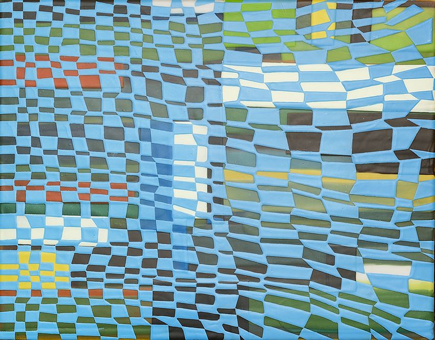 Susan Dory, See Through 1, 2021
acrylic on canvas over panel, 14.25"x 18.5"
painting, abstract, bright colors
SD 20
Price Upon Request