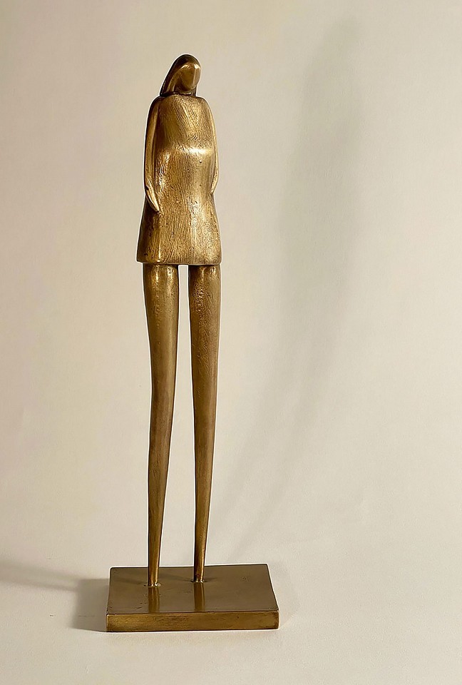 Walt Groover, Still, 2021
Bronze with gold patina, 13.125"x 4.375"
WG 14
Price Upon Request