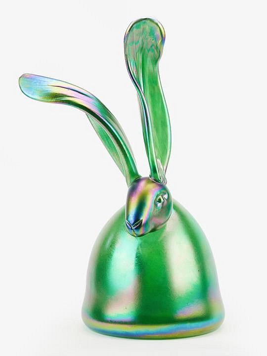Hunt Slonem, Adler, 2021
Blown glass sculpture, 17"x10"x11"
Unique bunny/green
IDW 15
Price Upon Request