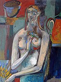 Stewart Helm, Argentine Nude, 2014
oil on board, 15.75" x 11.25"
SH-582
Price Upon Request