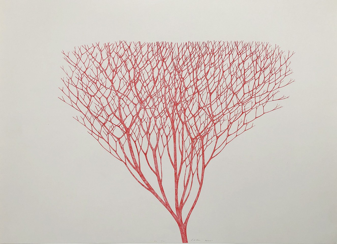 Stewart Helm, Red Tree, 2021
colored inks on paper, 22" x 30"
SH-630
Price Upon Request