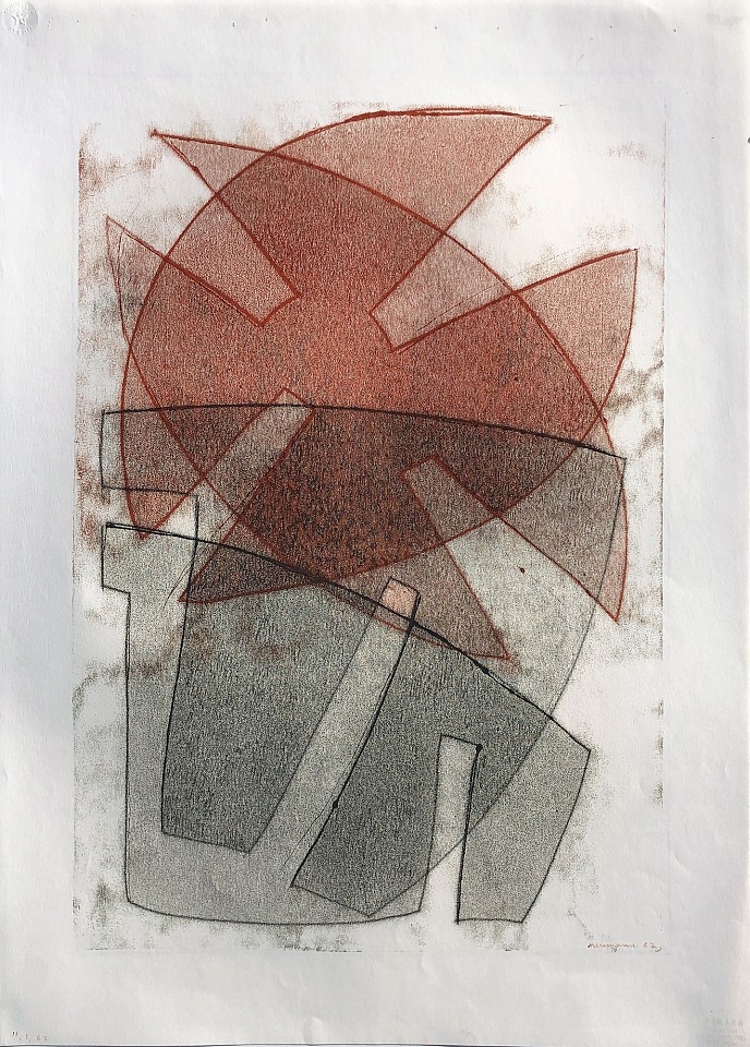 Otto Neumann 1895-1975, Abstract Composition, 1967
monotype on paper, 24.5" x 17"
OT 084018
Price Upon Request