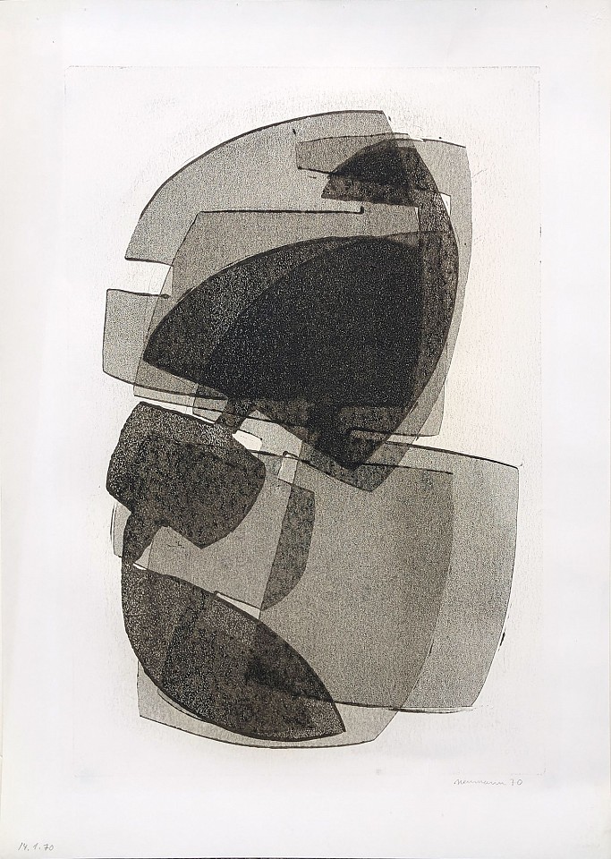 Otto Neumann 1895-1975, Abstract Composition, 1970
monotype on paper, 24.5" x 17.5"
OT 094043
Price Upon Request