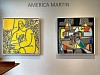 New Paintings by America Martin  - Installation View