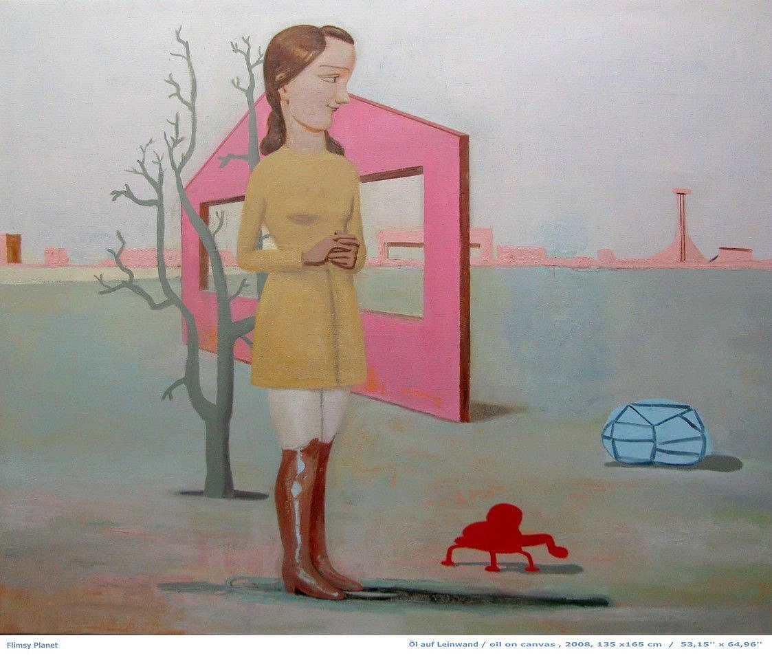 Stephanus Heidacker, Flimsy Planet, 2008
oil on canvas, 53" x 64"
figurative, contemporary, bright colors, earth colors, humorous
STEPH-369-Location-Berlin
Price Upon Request