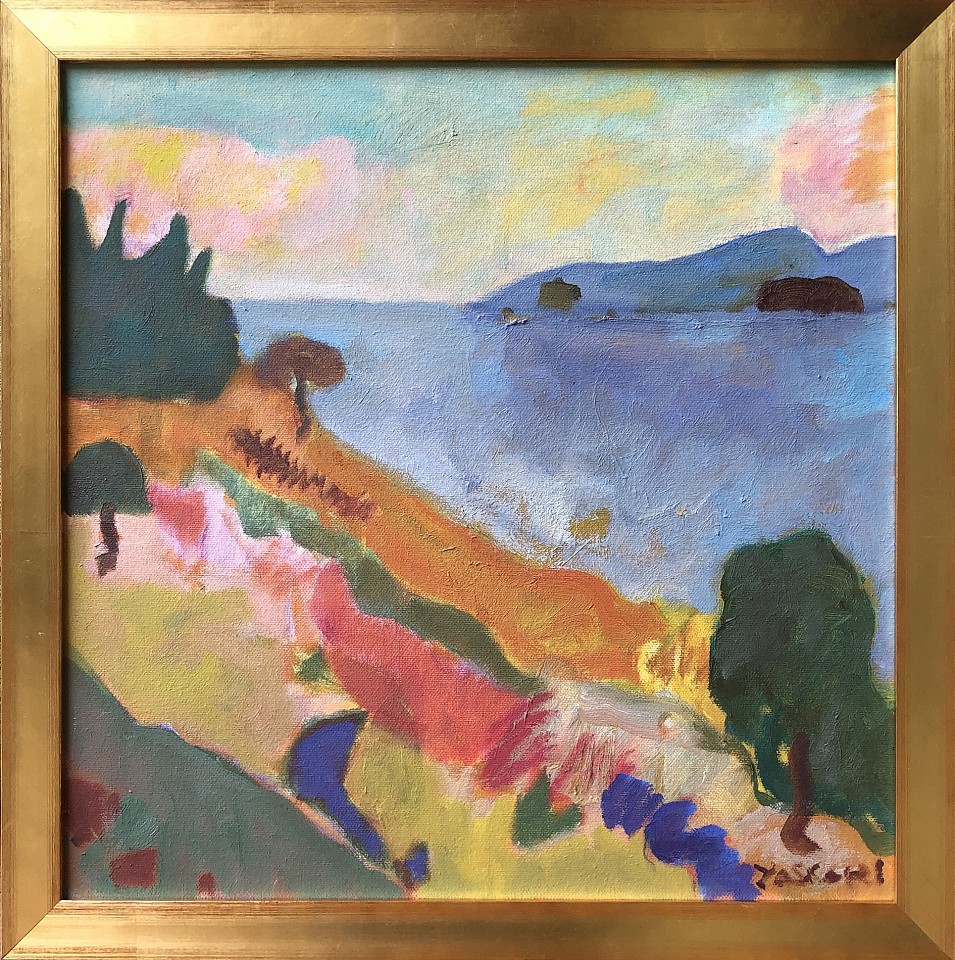 Yasharel Manzy, Lake Cuomo in the Fall , 2022
oil on canvas, 16" x 16", 18"x 18" framed
YM 518
Price Upon Request
