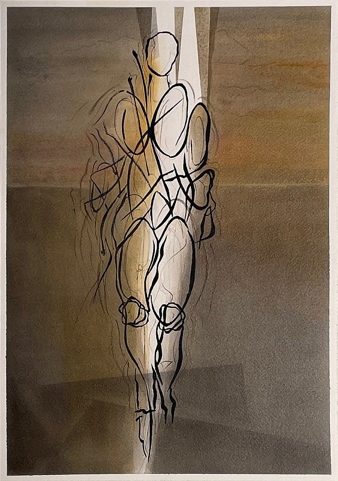 Walt Groover, Untitled No.0245.04, 2022
Acrylic, ink, pastel, graphite, 16.53"x 11.69", 20.5" x 15.69" framed
WG 22
Sold