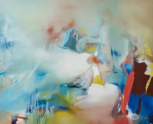 Exhibition: Sara Pittman: New Abstractions - Veiled and Unveiled, Work: Happenstance, 2022