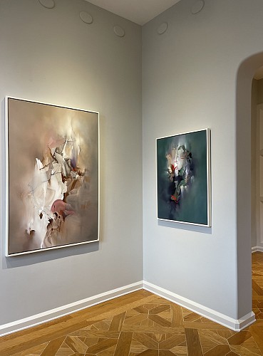 Sara Pittman: New Abstractions - Veiled and Unveiled - Installation View