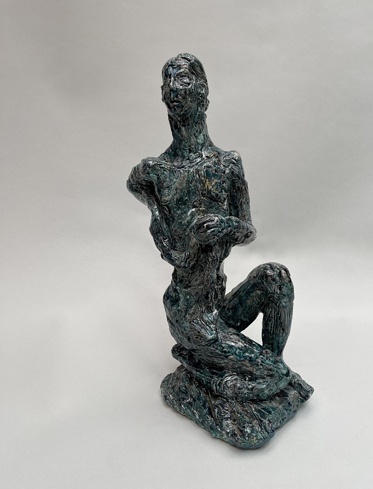 Isabelle Melchior, Parques I Blue, 2021
Enamel ceramics, 16"x9"x5"
IM 1324
Sold