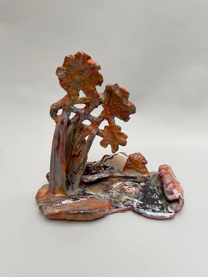 Isabelle Melchior, The Tree, 2021
Enamel ceramics, 10"x11"x6"
IM 1325
Sold