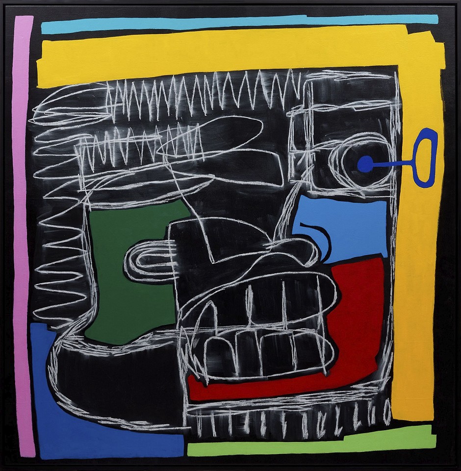 Berto, Chalk Face, 2022
Acrylic and crayon on linen, 55.25"x 54.5", 56.25"x55.25" framed
BRO 22
Price Upon Request
