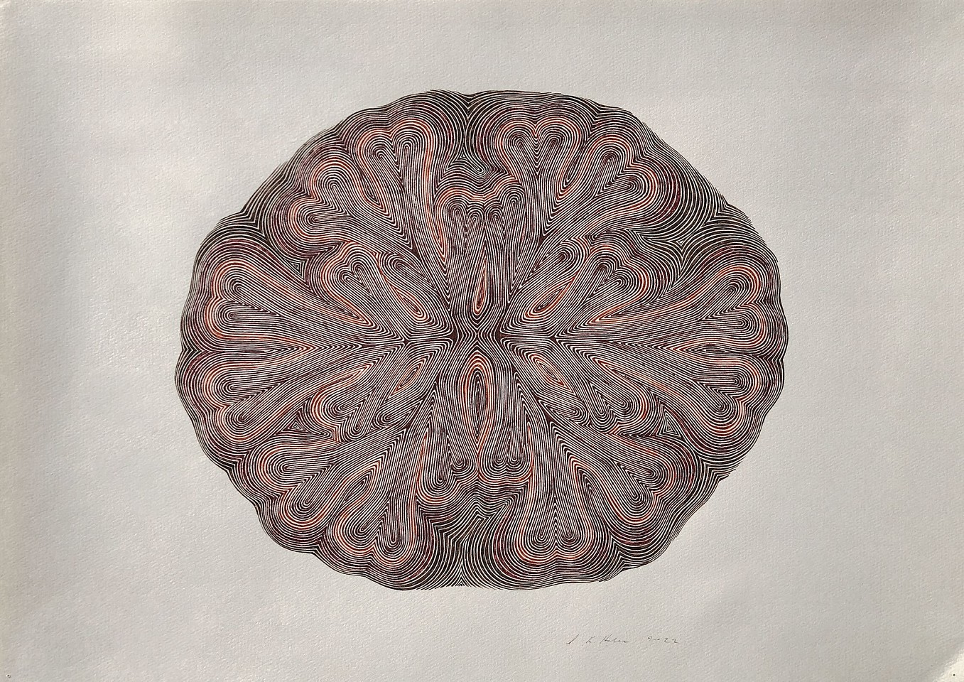 Stewart Helm, Flower Head, 2021
ink on paper, 20.75"x15"
SH-642
Price Upon Request