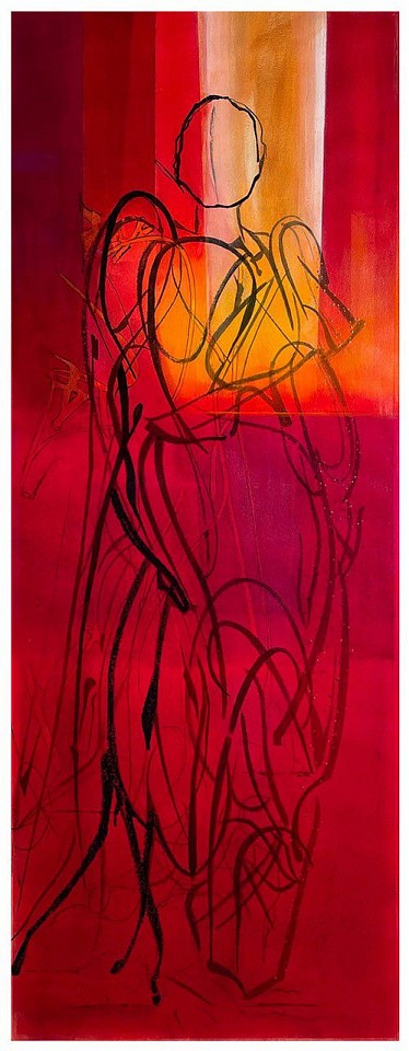 Walt Groover, Untitled 3002, 2023
Acrylic, oil, pastel on paper, 42"x 16.375", 48"x22.5" framed
WG 24
Price Upon Request