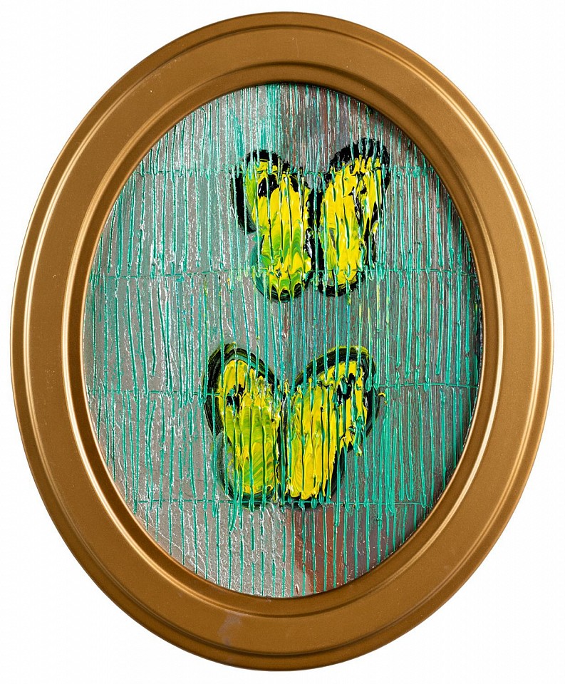 Hunt Slonem, Yellow Sulphurs, 2023
oil on wood panel, 14"x 11", 17.2"x 14.2" framed
HS 249
Price Upon Request
