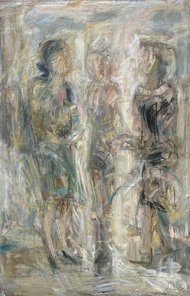 Isabelle Melchior, Three Sisters, 1986
oil on linen, 56.5"x 37.5", 64.75"x 45" framed
CUST-IM 1327
Sold