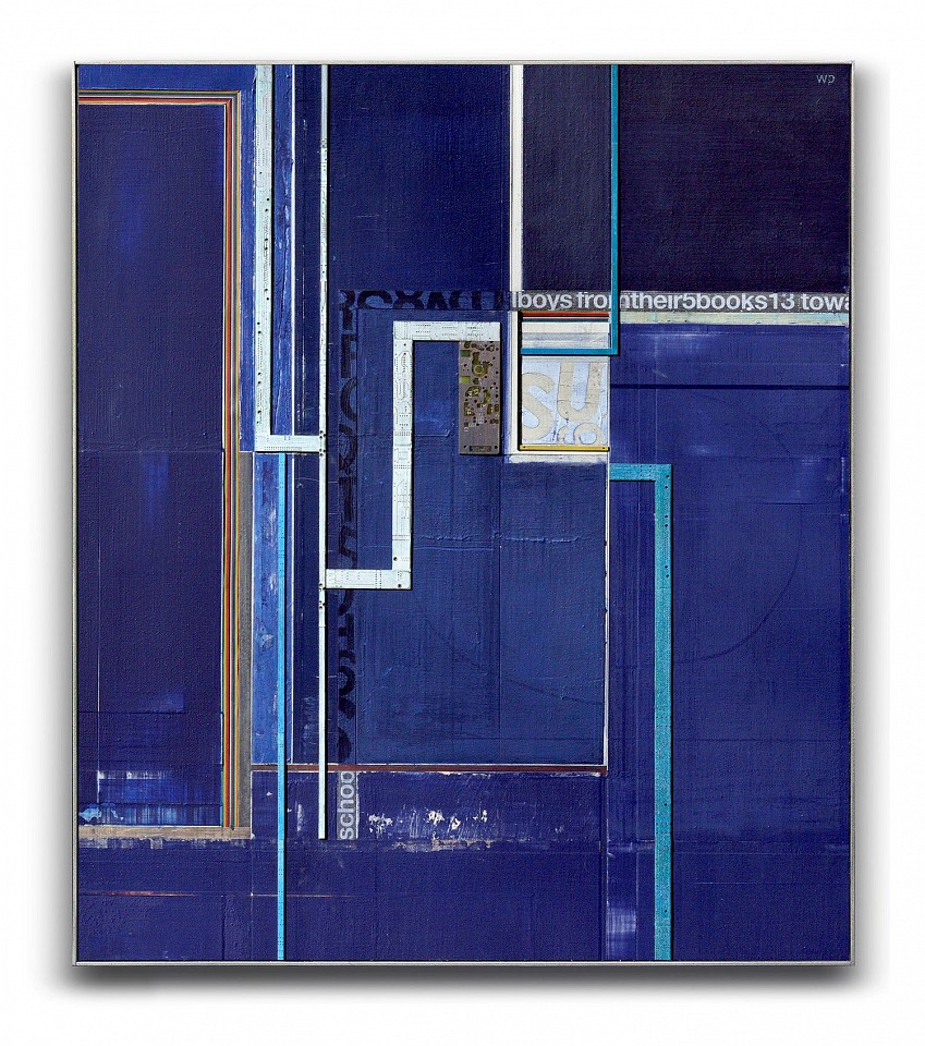 Woody Patterson, Blue 3, 2023
Mixed media assemblage on panel, 39"x 33" framed
WP 58
Price Upon Request