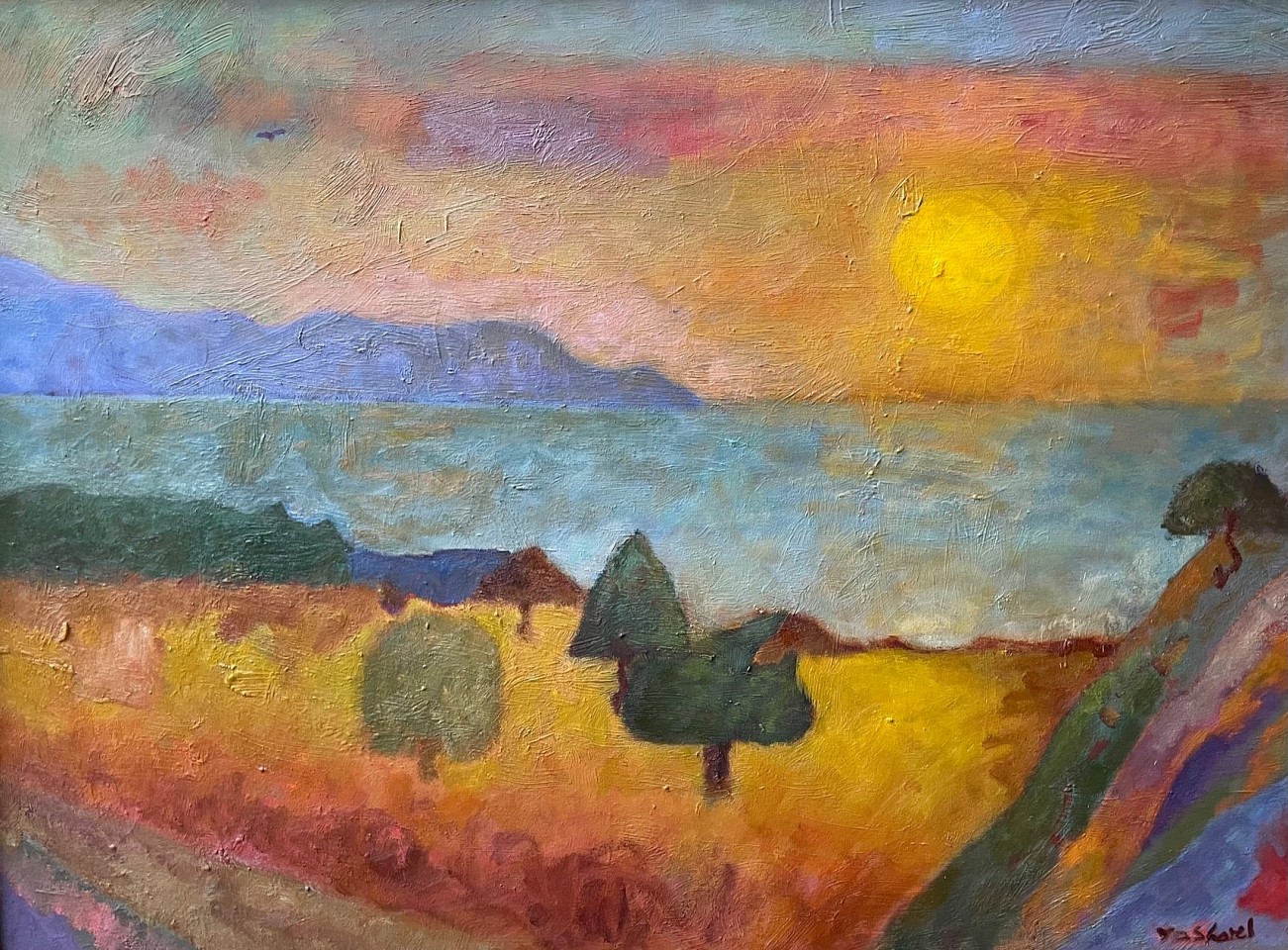 Yasharel Manzy, October Land , 2022
oil on canvas, 30"x 40", 36"x46" framed
YM 527
Price Upon Request