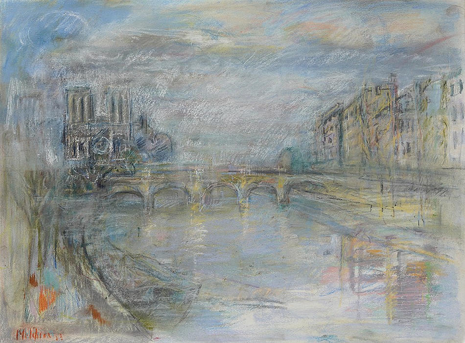 Isabelle Melchior, Notre Dame- Paris, 2024
pastel on paper, 30" x 22.5", 35" x 42.5" framed
Pastel on paper
IM 1335
Price Upon Request