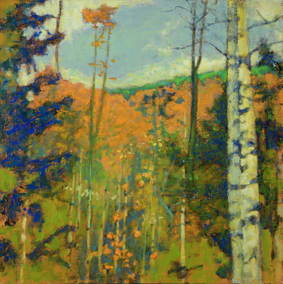 Richard Stevens, Vibrant Hillside, 2024
oil on canvas, 18"x 18", 20"x 20"x 2" framed
RS 034
Sold