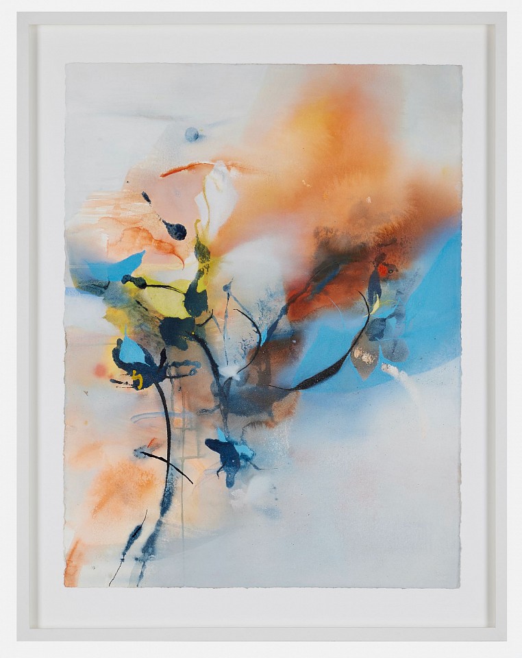Sara Pittman, Kyoto Daydream, 2024
30" x 22", 36" x 28" framed
Mixed media on watercolor paper
SPI 40
Price Upon Request