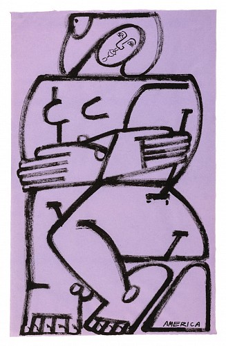 Woman In Violet, 2022