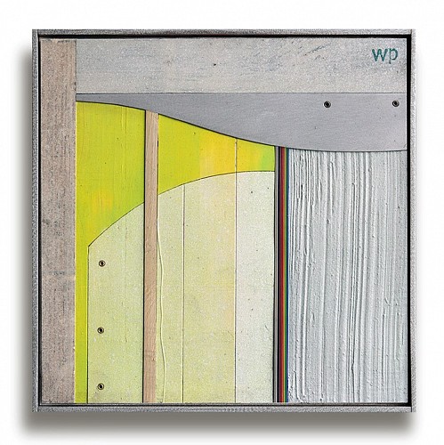 Woody Patterson - Mixed media assemblage on panel