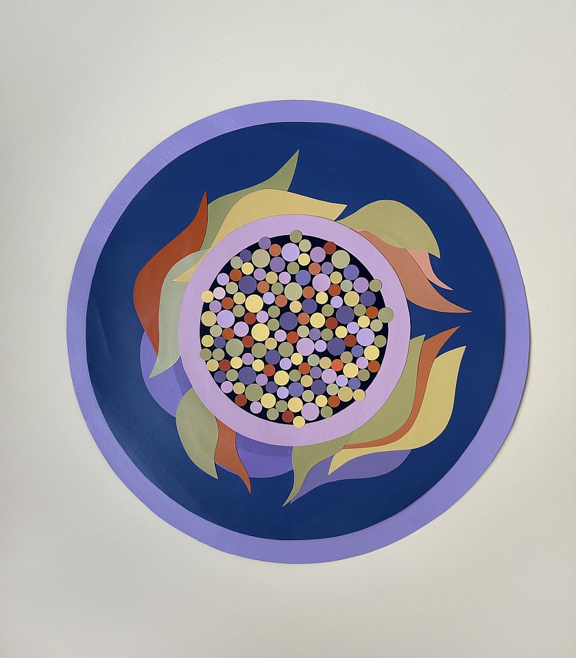 Shazia Fahim, Mermaid Petals, 2025
18.5" x 18.5", 25" x 25" framed
monoprint/ Acrylic on paper
SFH 015
Price Upon Request