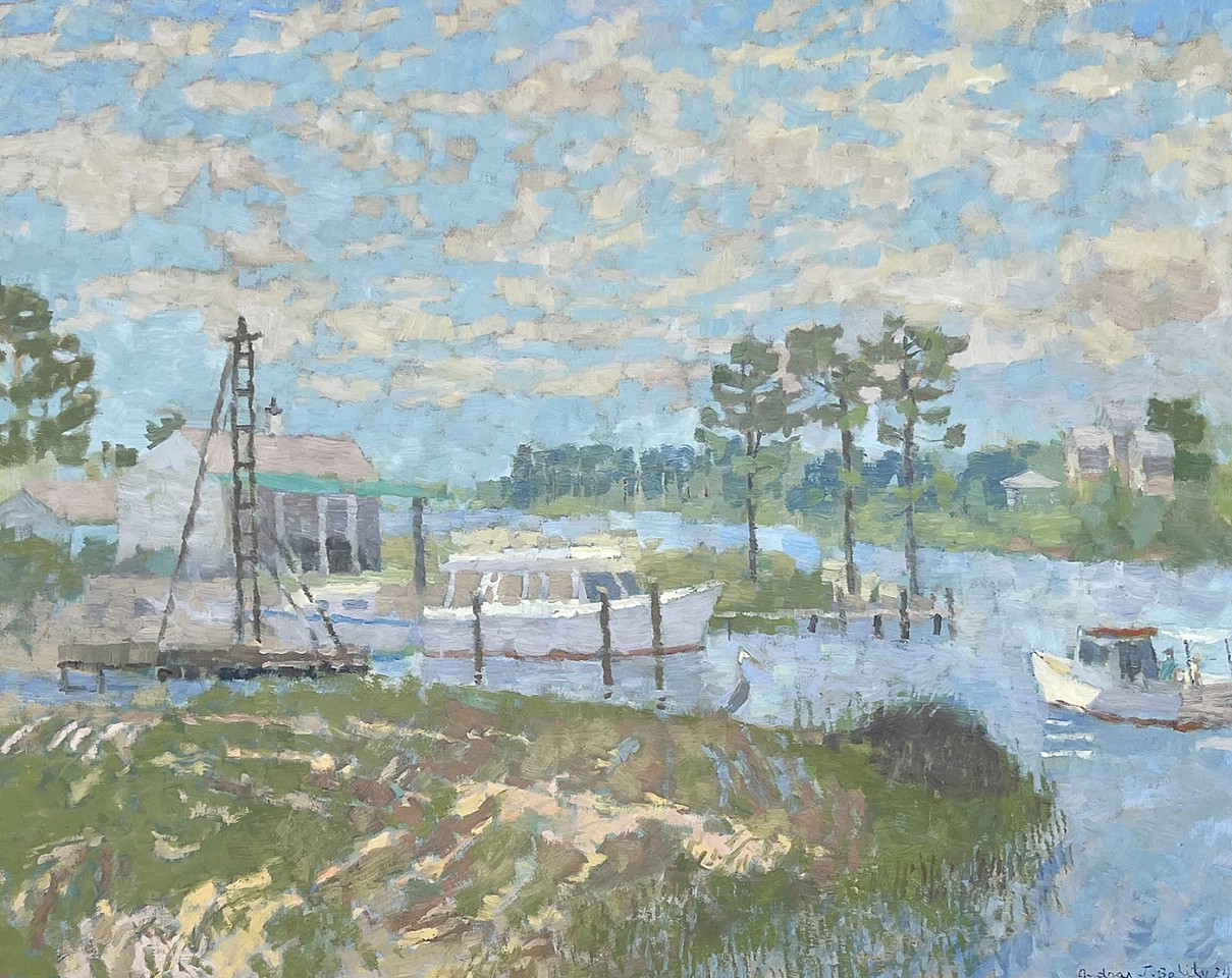 Andras Bality, Barracks Oyster House, 2024
24" x 28" ,26" x 30" framed
Oil on canvas
AB 54
Price Upon Request