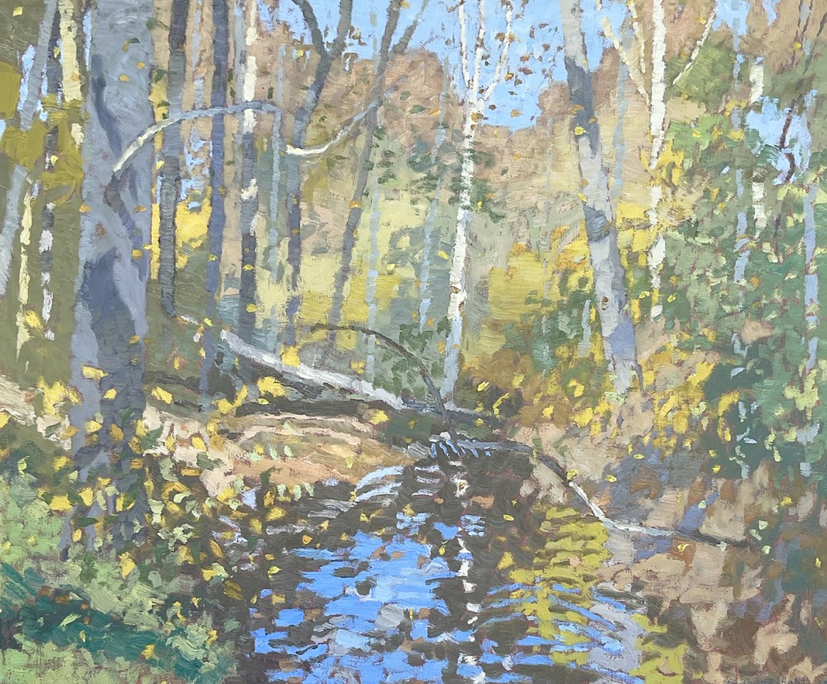 Andras Bality, Folly Mills Creek, 2022
20" x 24", 22" x 26" framed
Oil on canvas
AB 56
Price Upon Request
