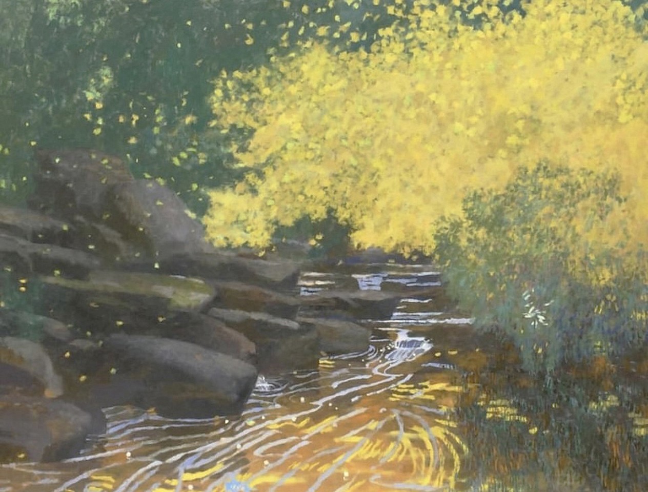 Andras Bality, Reedy Creek, 2021
60" x 78", 62" x 80" framed
Oil on canvas
AB 58
Price Upon Request