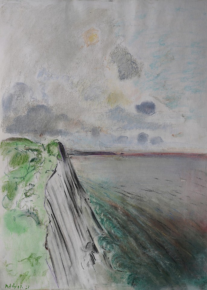 Isabelle Melchior, Cliff and Sea /Falaise de L'Atlantique, 2022
24" x 18" unframed
Pastel on paper
IM 1345
Price Upon Request