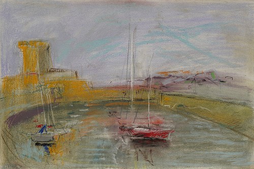 Work: Isabelle Melchior Socoa, Boats in the Sun / Bateaux au solleil a' Socoa, 2022