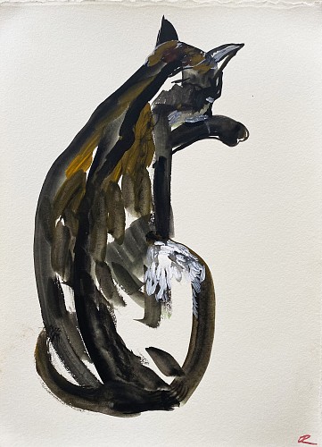 Olena Zvyagintseva -&nbsp;Washes Paw, 2023