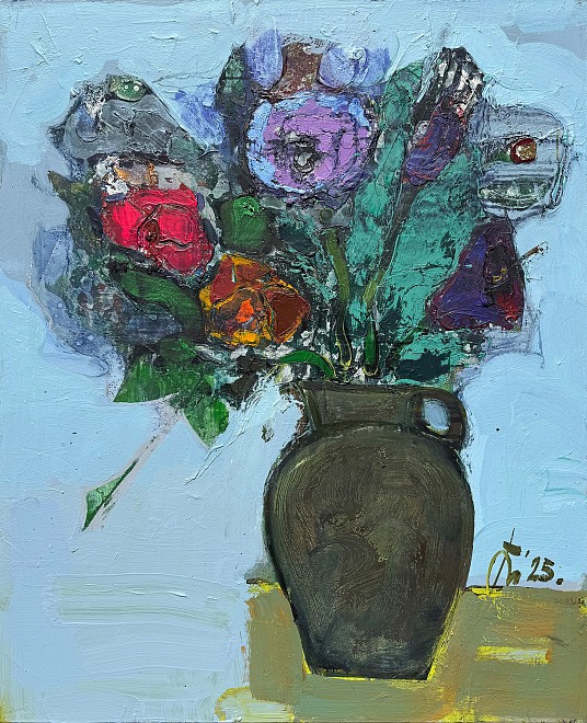 EXPRESSIONS OF LIFE WITH
OLENA ZVYAGINTSEVA, SERHIY HAI & ISABELLE MELCHIOR 2025  - Installation View