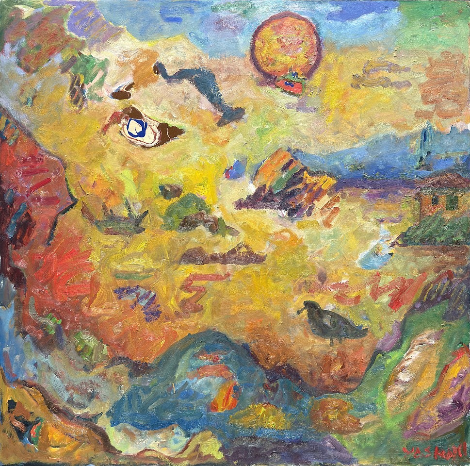 Yasharel Manzy, Composition Alpha, 2025
54" x 54", 56" x 56" framed
Oil on canvas
YM 550
Price Upon Request