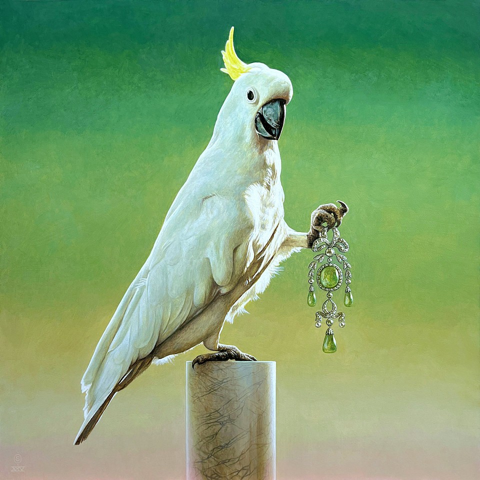 Stephen  O&#039;Donnell, Bestow, 2025
16" x 16" 
Acrylic on panel
SOD 48
Price Upon Request