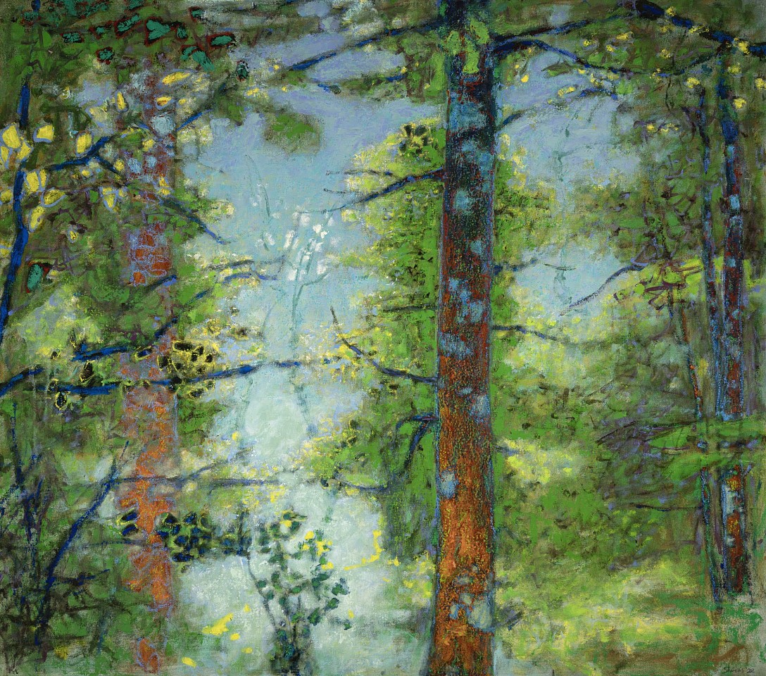 Richard Stevens, Amidst the Mist, 2025
42" x 48",45" x 50.5" x 2" framed
53-25, Oil on canvas
RS 058
Price Upon Request