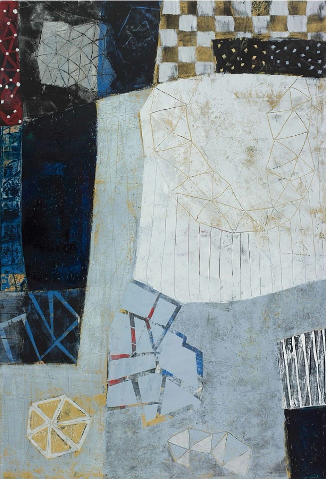 Anne Hebebrand, She Wandered Through the Stars, 2025
52" x 30"
Oil & cold wax on canvas
HEB 006
Price Upon Request