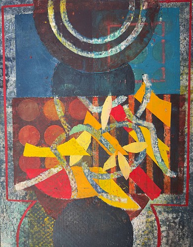 Anne Hebebrand -&nbsp;Oil & cold wax on panel