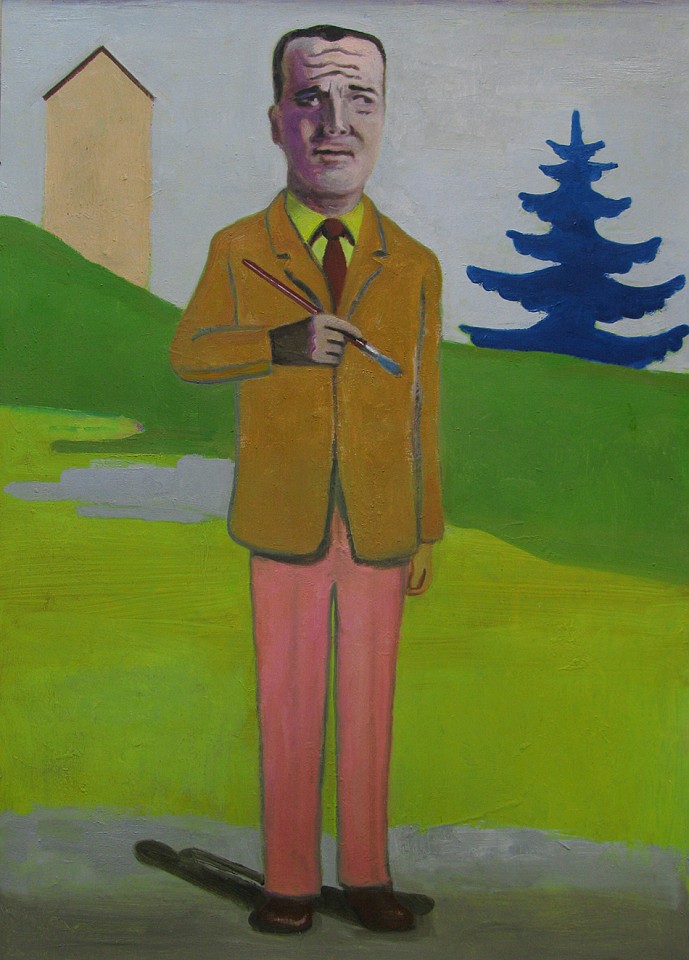 Stephanus Heidacker, A Painter, 2022
27.5""x19.625""
Oil on paper
STEPH-392
Price Upon Request