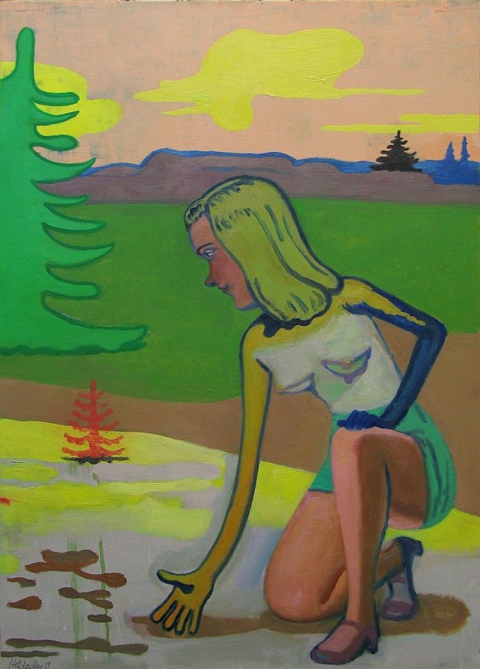 Stephanus Heidacker, Blonde in Landcsape, 2019
27.5"" x 19.625""
Oil on paper
STEPH-389
Price Upon Request