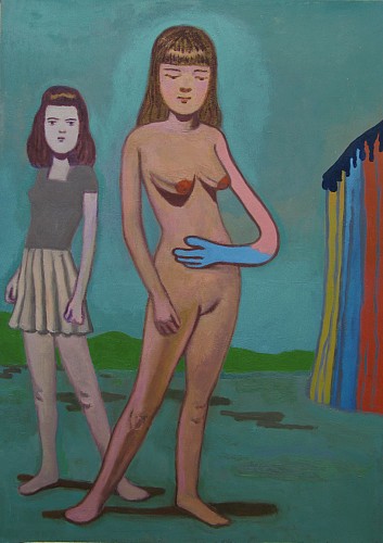 Stephanus Heidacker -&nbsp;Two Girls, 2022