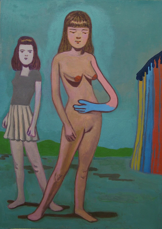 Stephanus Heidacker, Two Girls, 2022
27.5"" x 19.625""
Oil on paper
STEPH-387
Price Upon Request